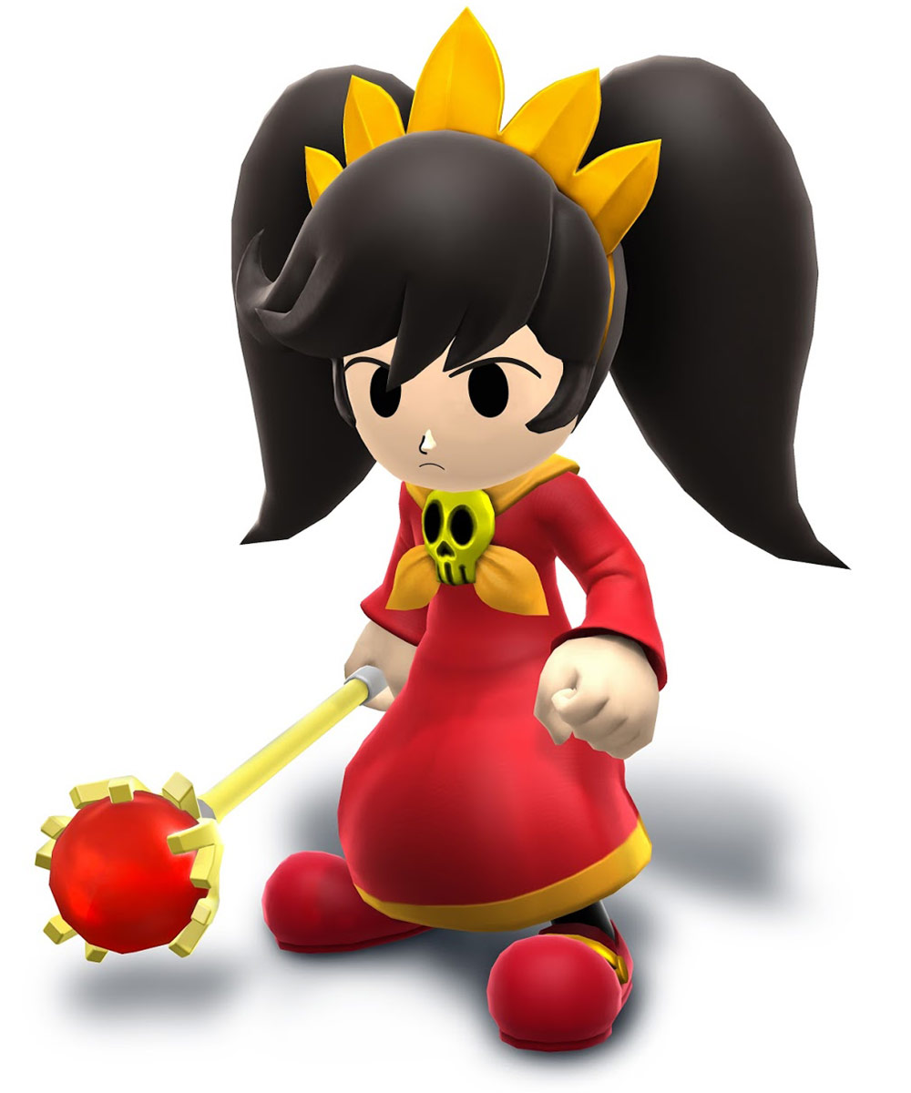 Ashley Art from Super Smash Bros. for 3DS and Wii U
