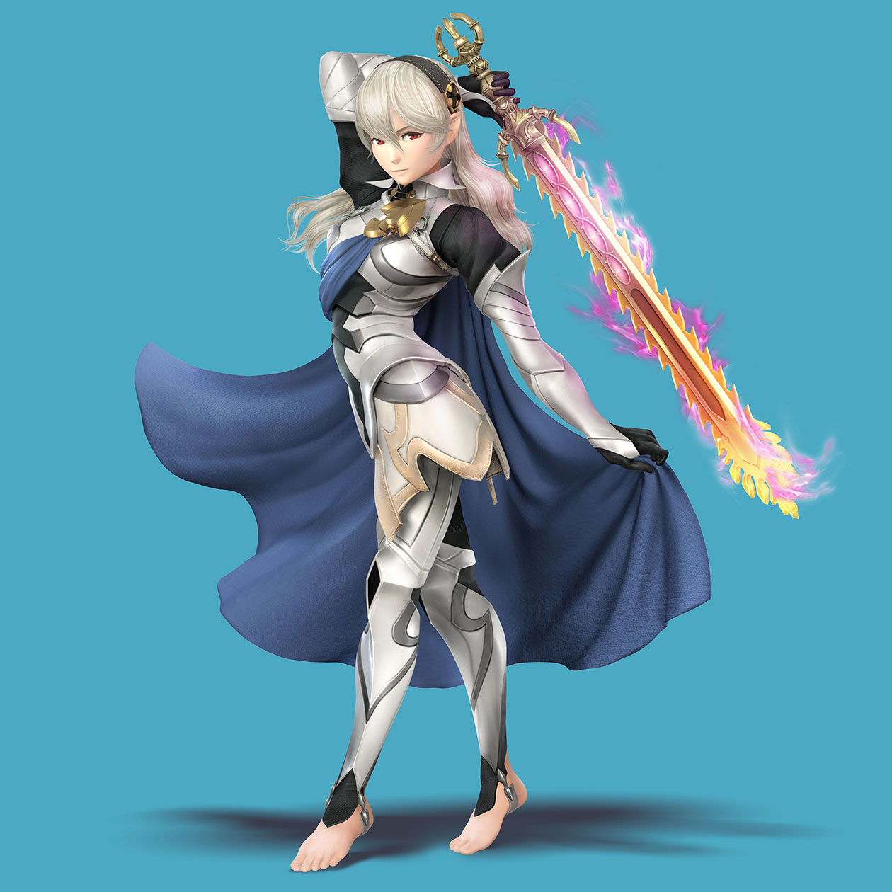 Corrin Female Art from Super Smash Bros. for 3DS and Wii U