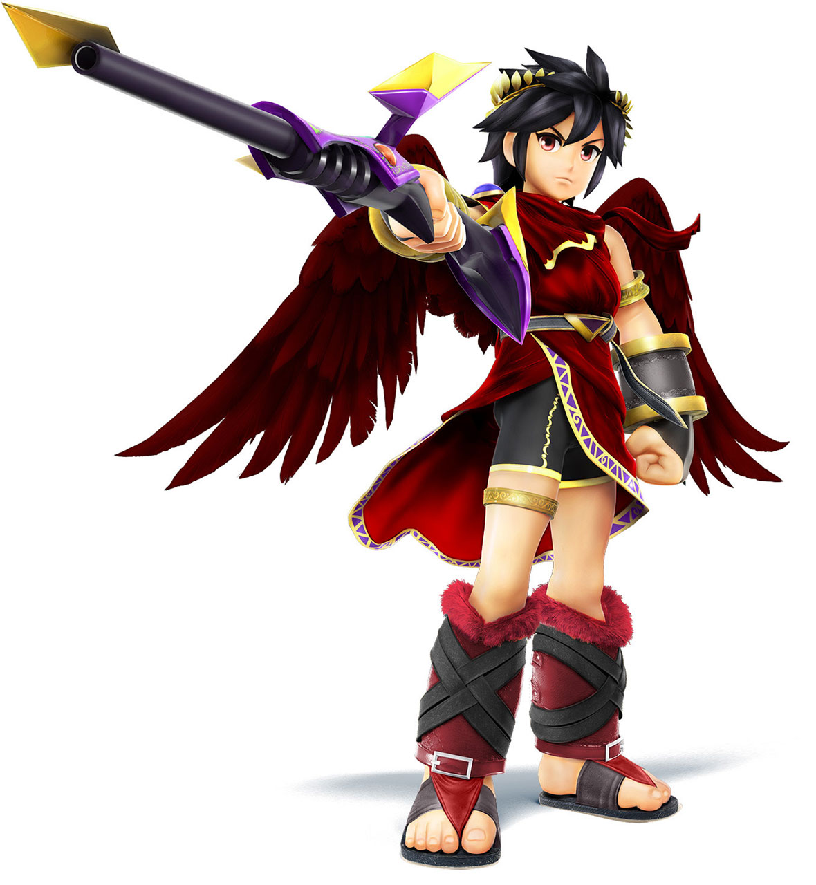 Dark Pit Color Swap Art from Super Smash Bros. for 3DS and Wii U