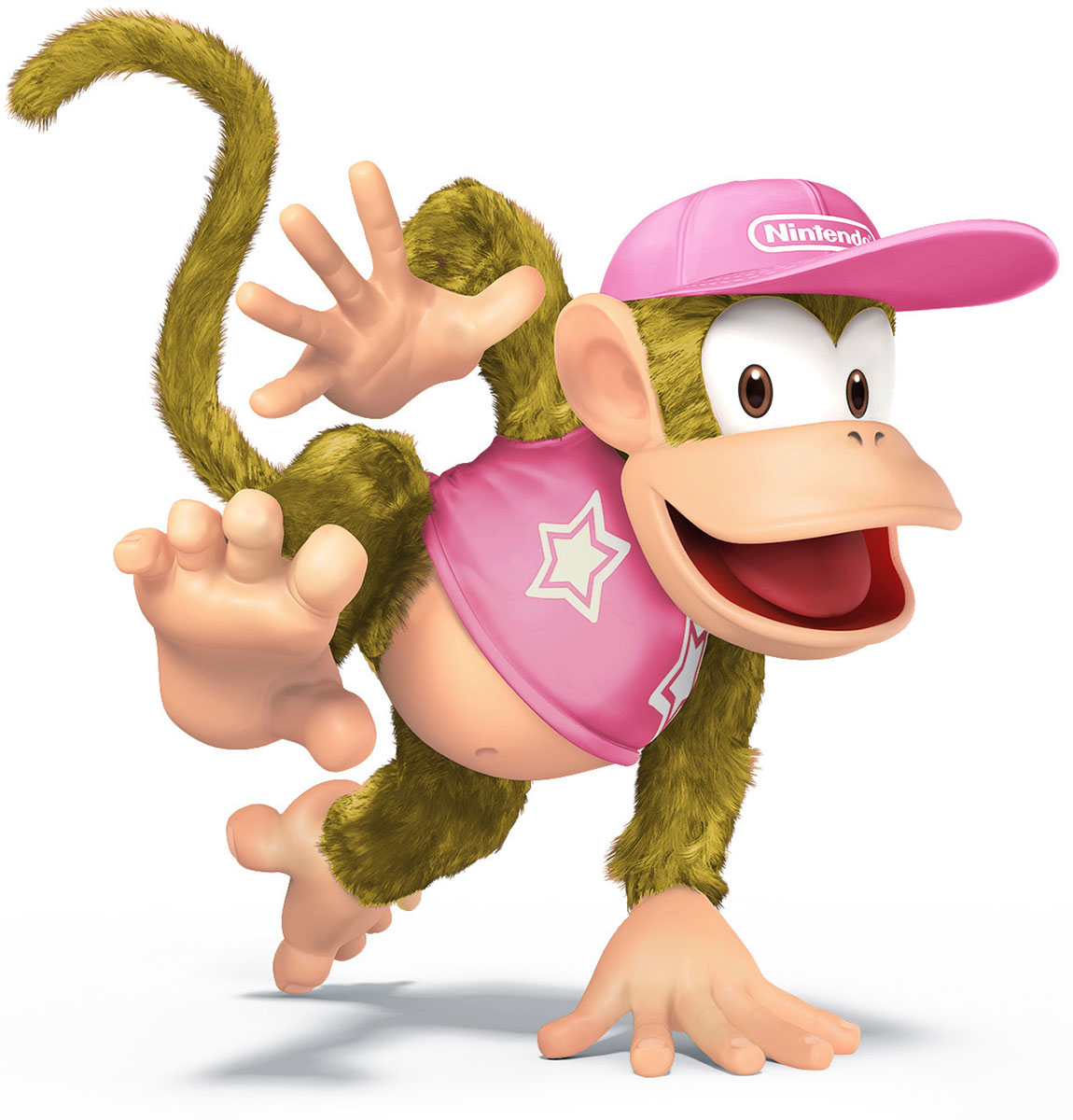 Diddy Kong Palette Swap Art from Super Smash Bros. for 3DS and Wii U