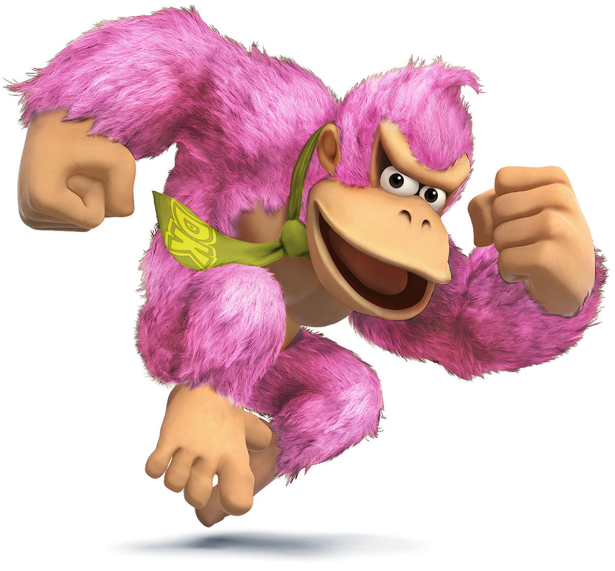 Donkey Kong Color Swap Art from Super Smash Bros. for 3DS and Wii U