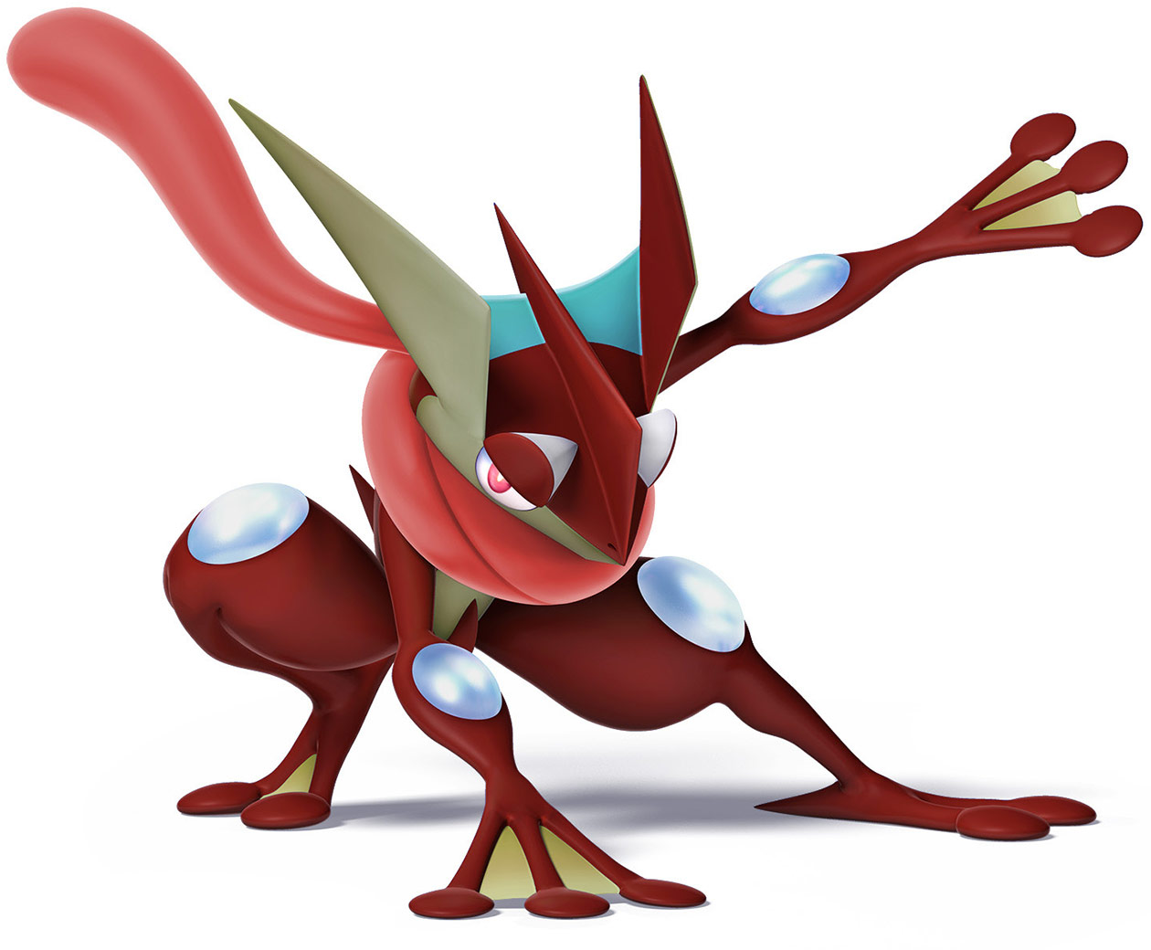 Greninja Color Swap Art from Super Smash Bros. for 3DS and Wii U