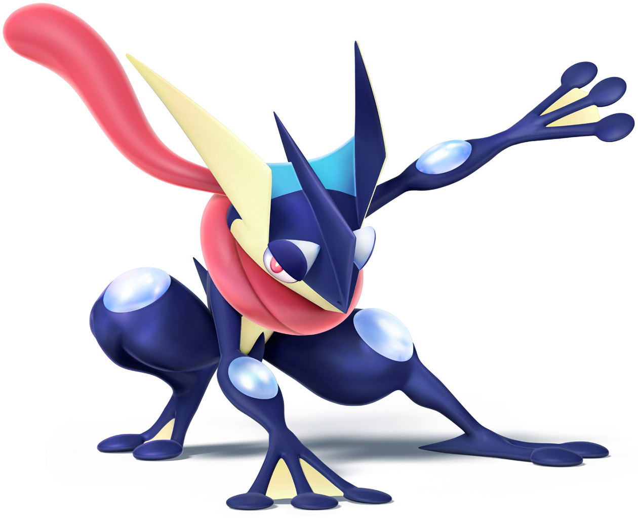 Greninja Art from Super Smash Bros. for 3DS and Wii U