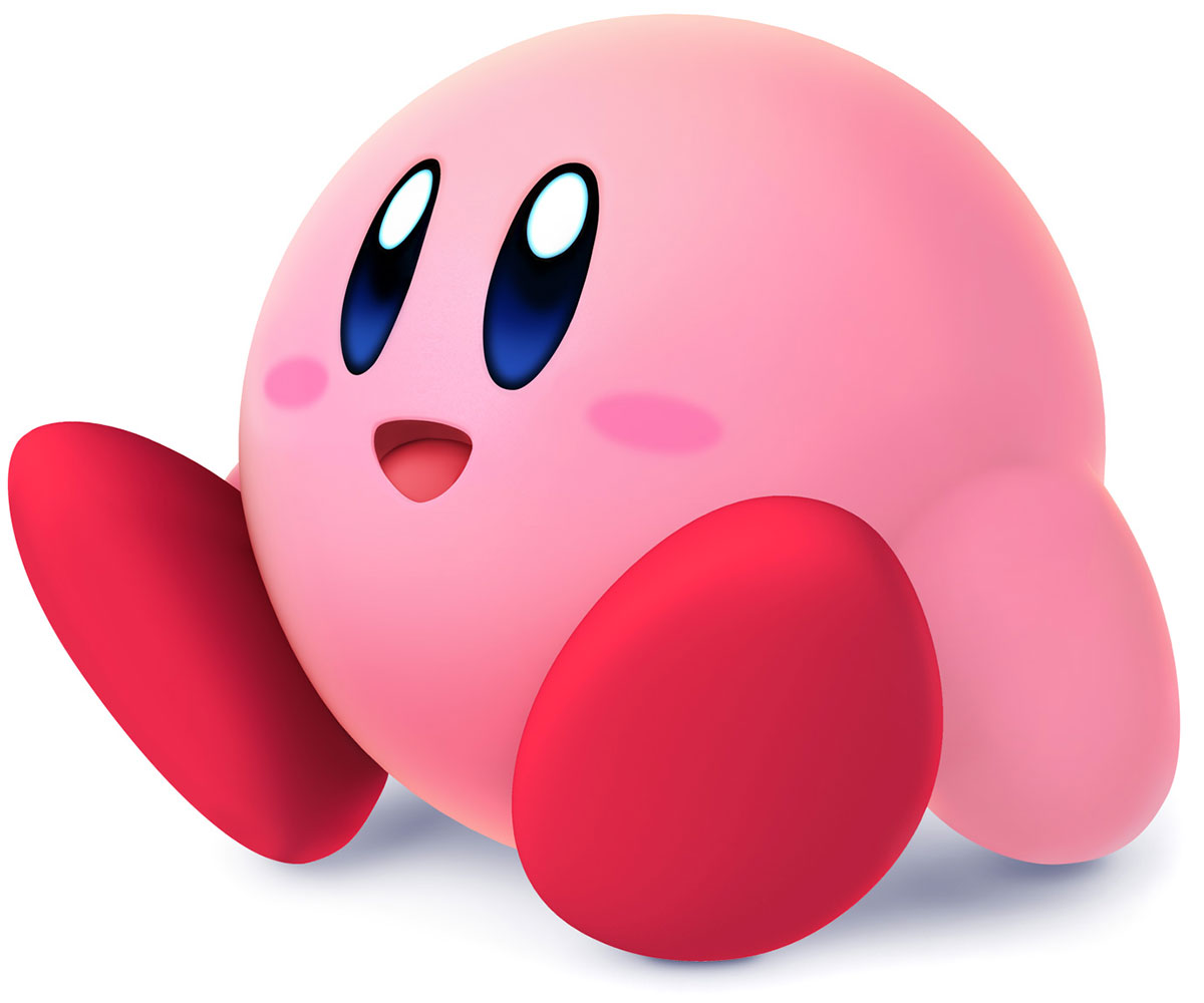 Kirby Art from Super Smash Bros. for 3DS and Wii U