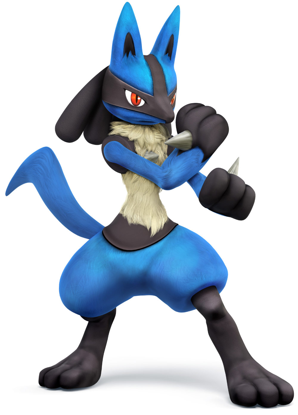 Lucario Art from Super Smash Bros. for 3DS and Wii U