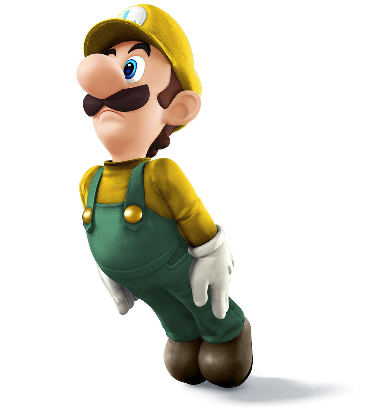 Luigi Color Swap Art from Super Smash Bros. for 3DS and Wii U