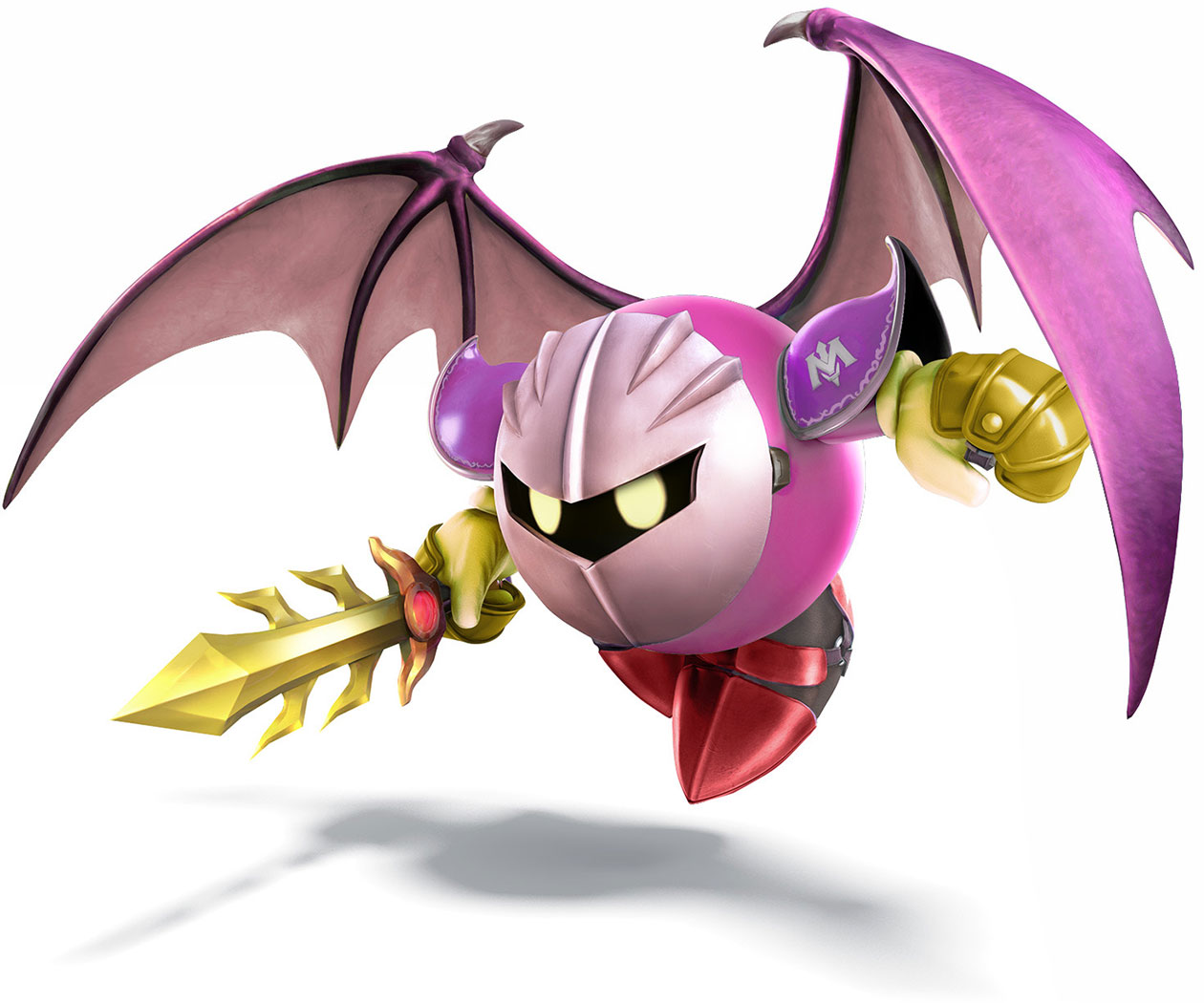 Meta Knight Palette Swap Art from Super Smash Bros. for 3DS and Wii U