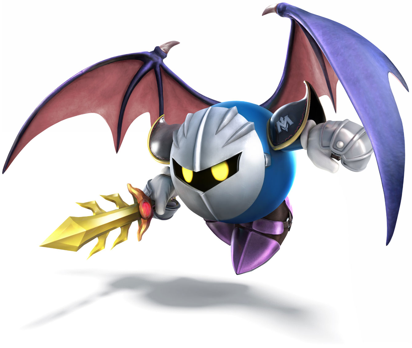 Meta Knight Art from Super Smash Bros. for 3DS and Wii U