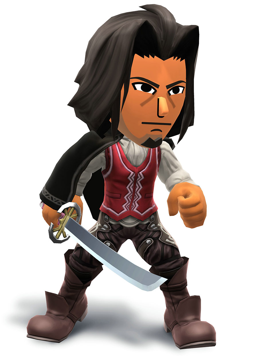 Mii Fighter Dunban Art from Super Smash Bros. for 3DS and Wii U