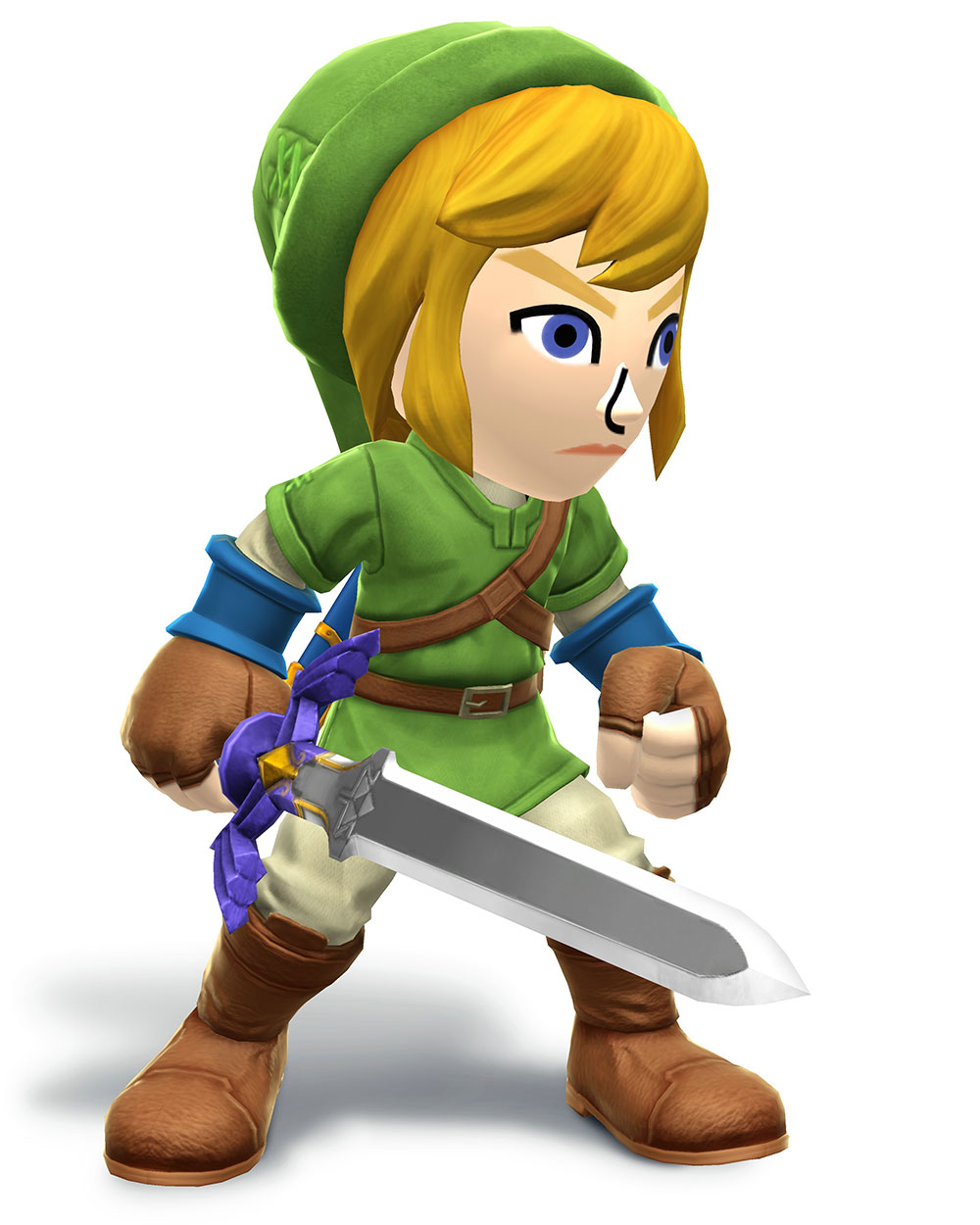 Mii Fighter Link Art from Super Smash Bros. for 3DS and Wii U