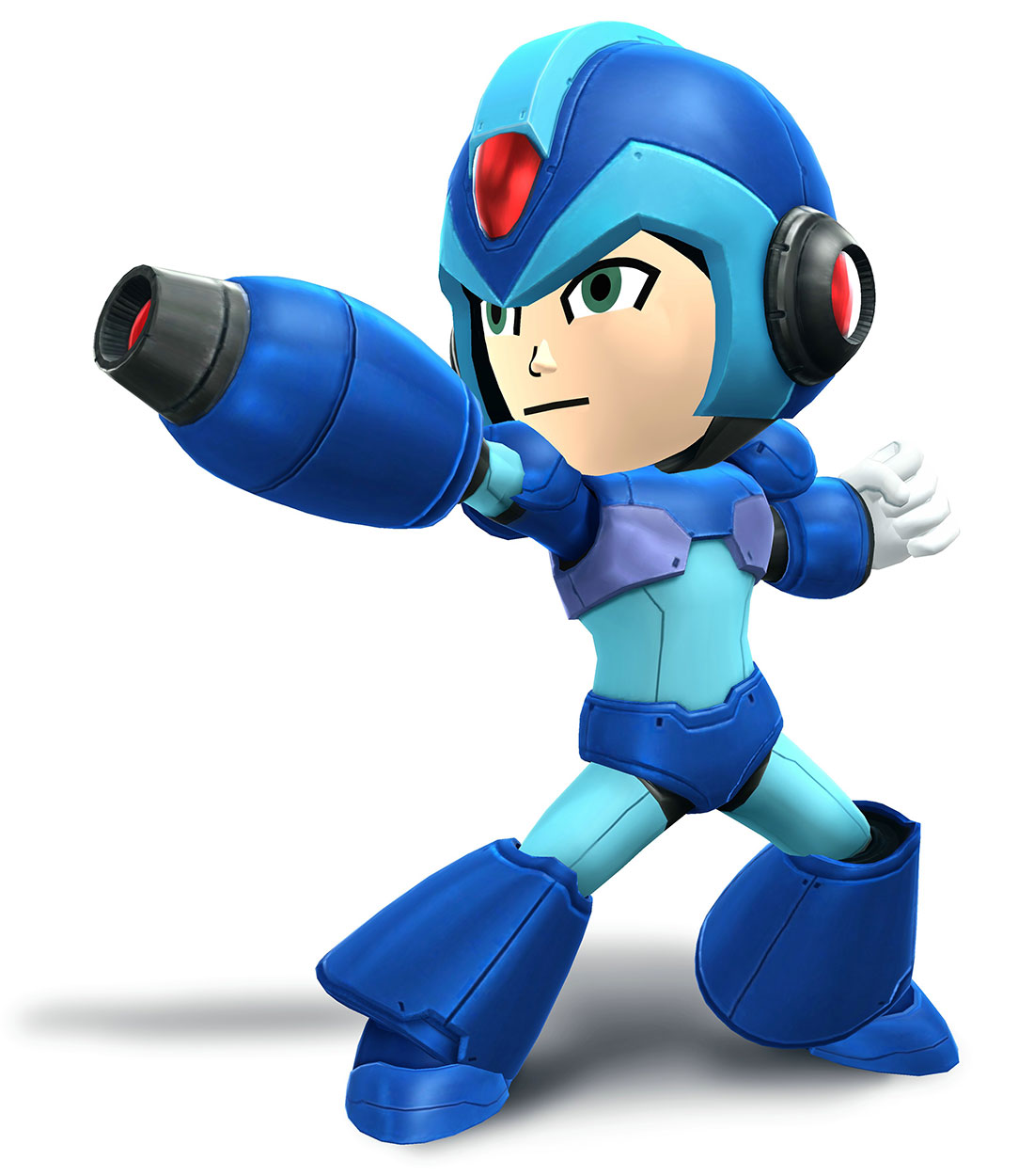 Mii Fighter Mega Man X Art from Super Smash Bros. for 3DS and Wii U