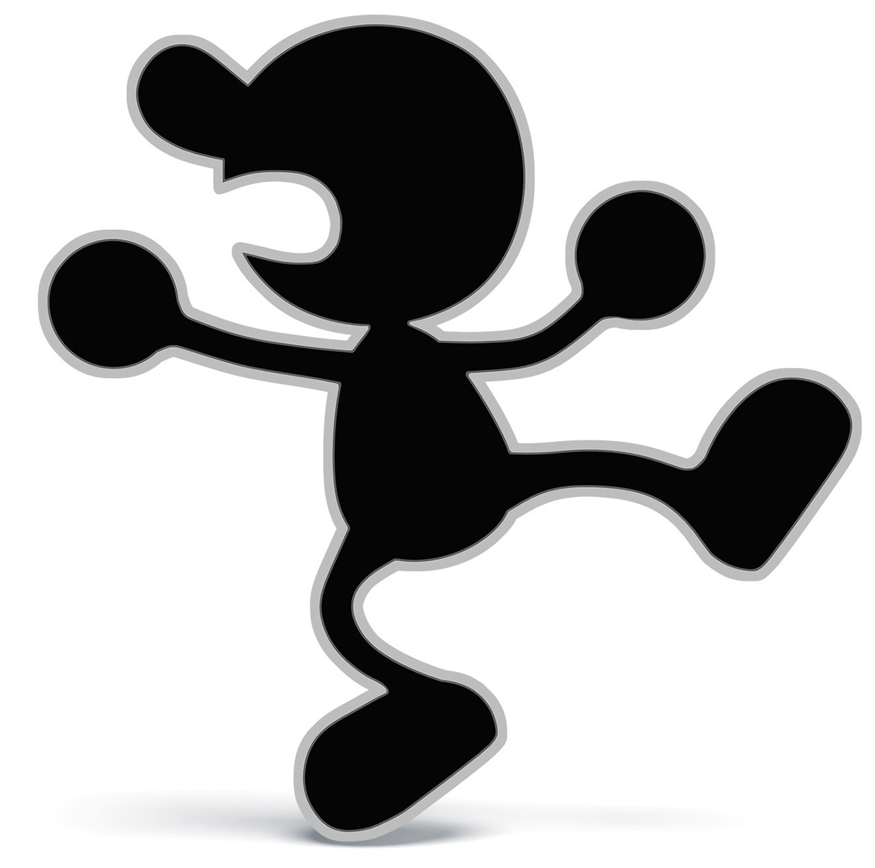 Mr. Game & Watch Art from Super Smash Bros. for 3DS and Wii U