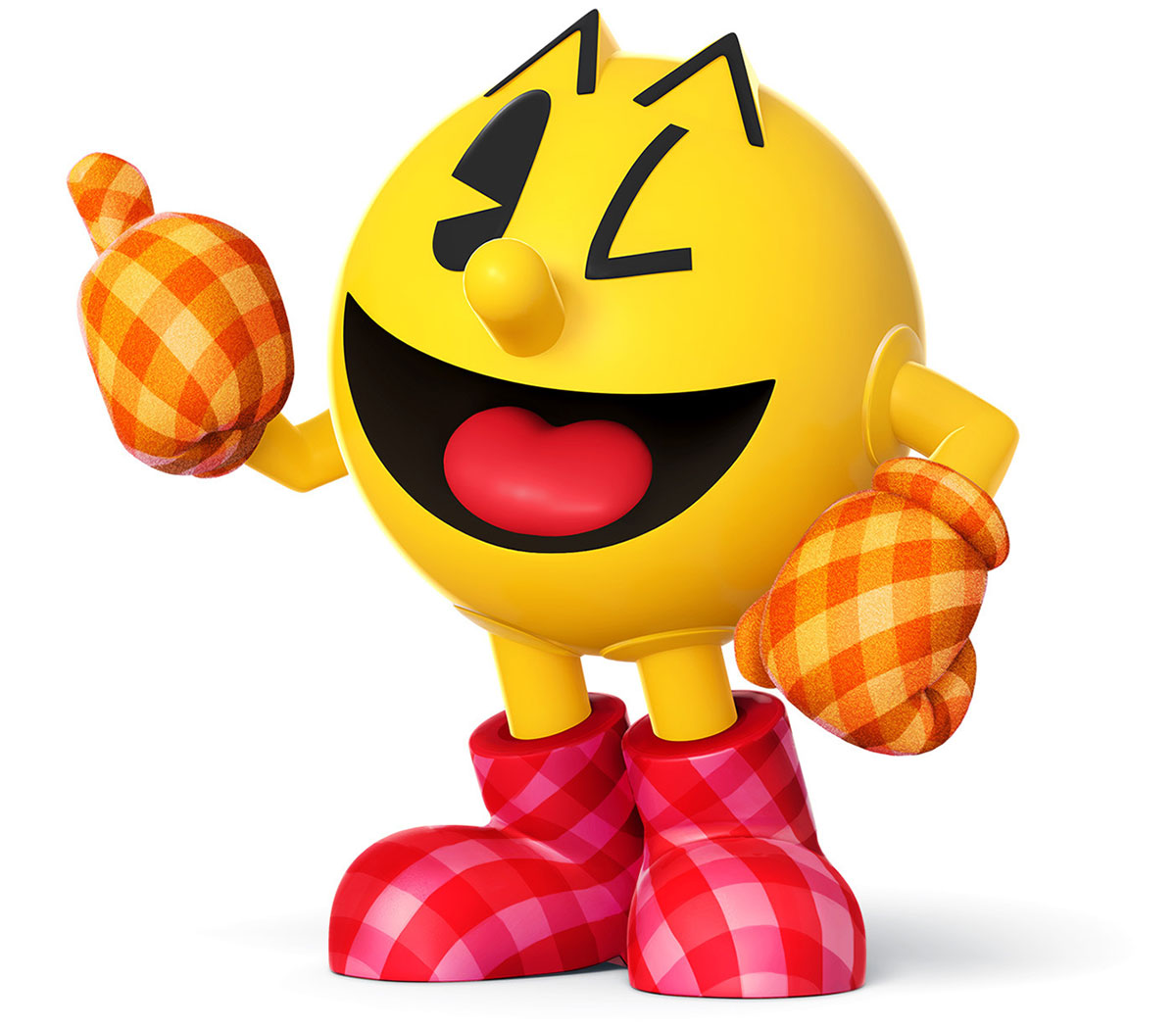 Pac-Man Color Swap Art from Super Smash Bros. for 3DS and Wii U