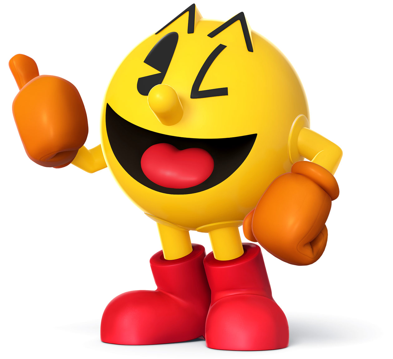 Pac-Man Art from Super Smash Bros. for 3DS and Wii U