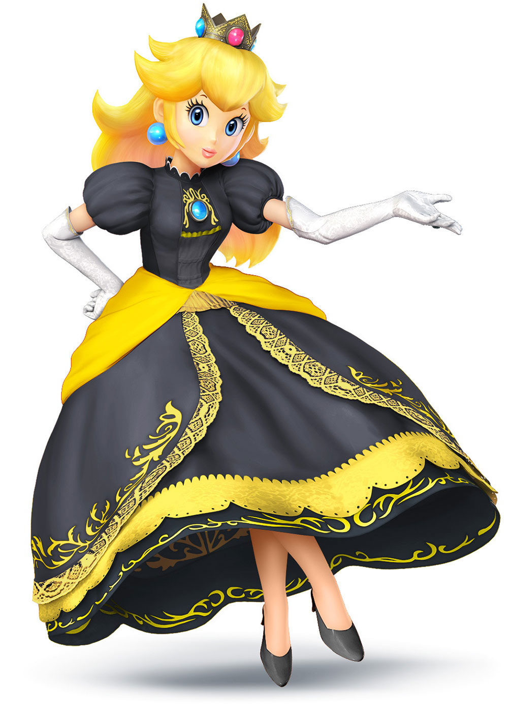Peach Color Swap Art from Super Smash Bros. for 3DS and Wii U