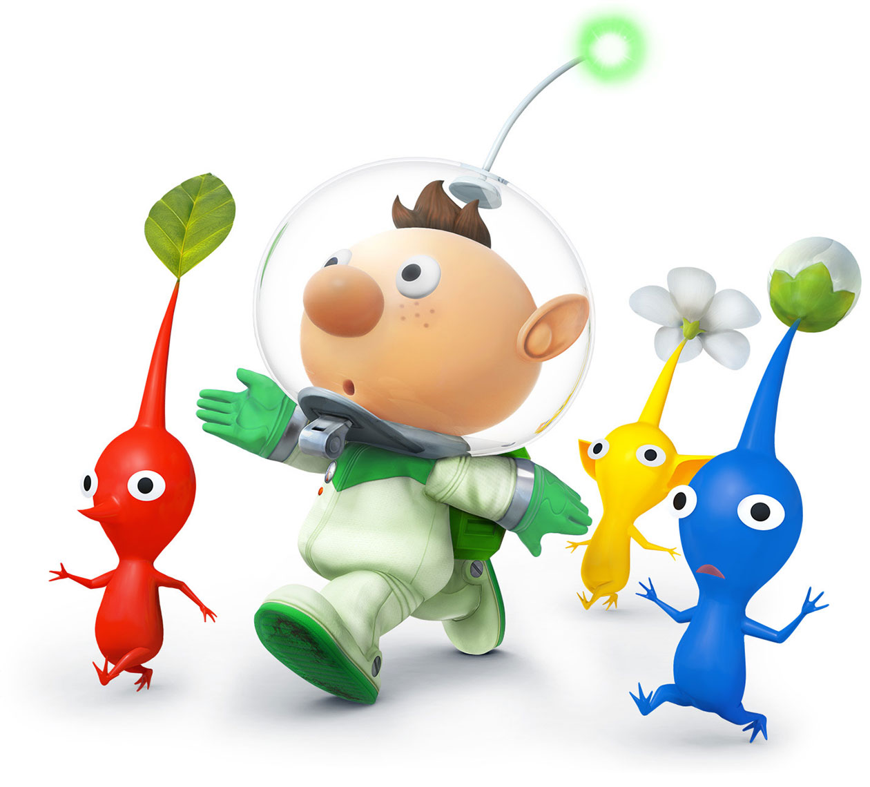 Pikmin & Alph Palette Swap Art from Super Smash Bros. for 3DS and Wii U