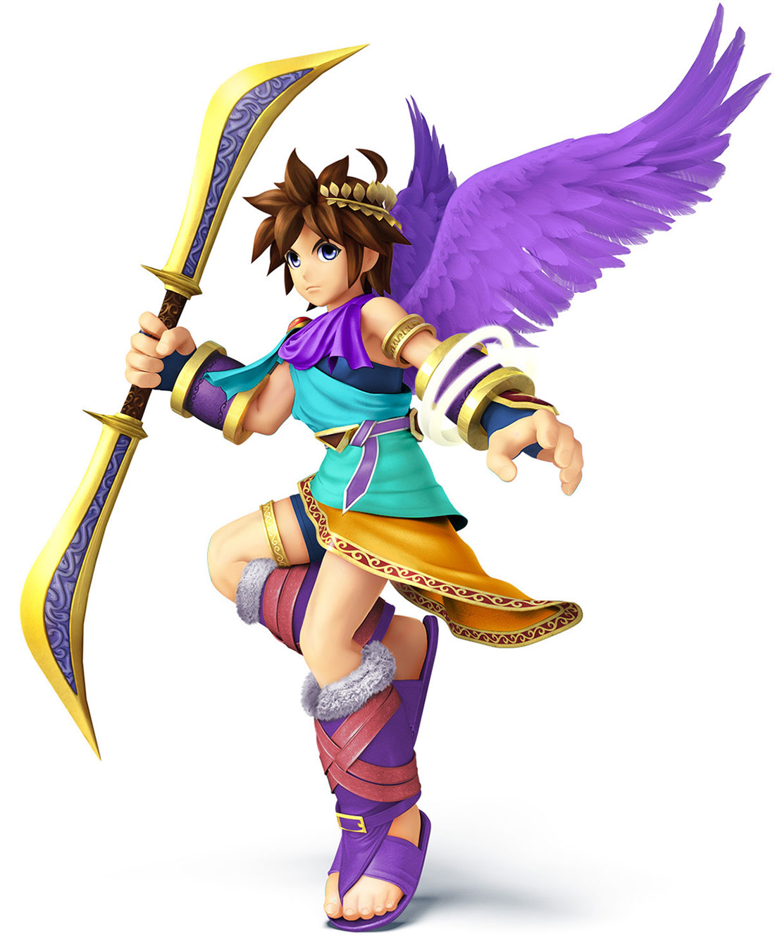 Pit Color Swap Art from Super Smash Bros. for 3DS and Wii U