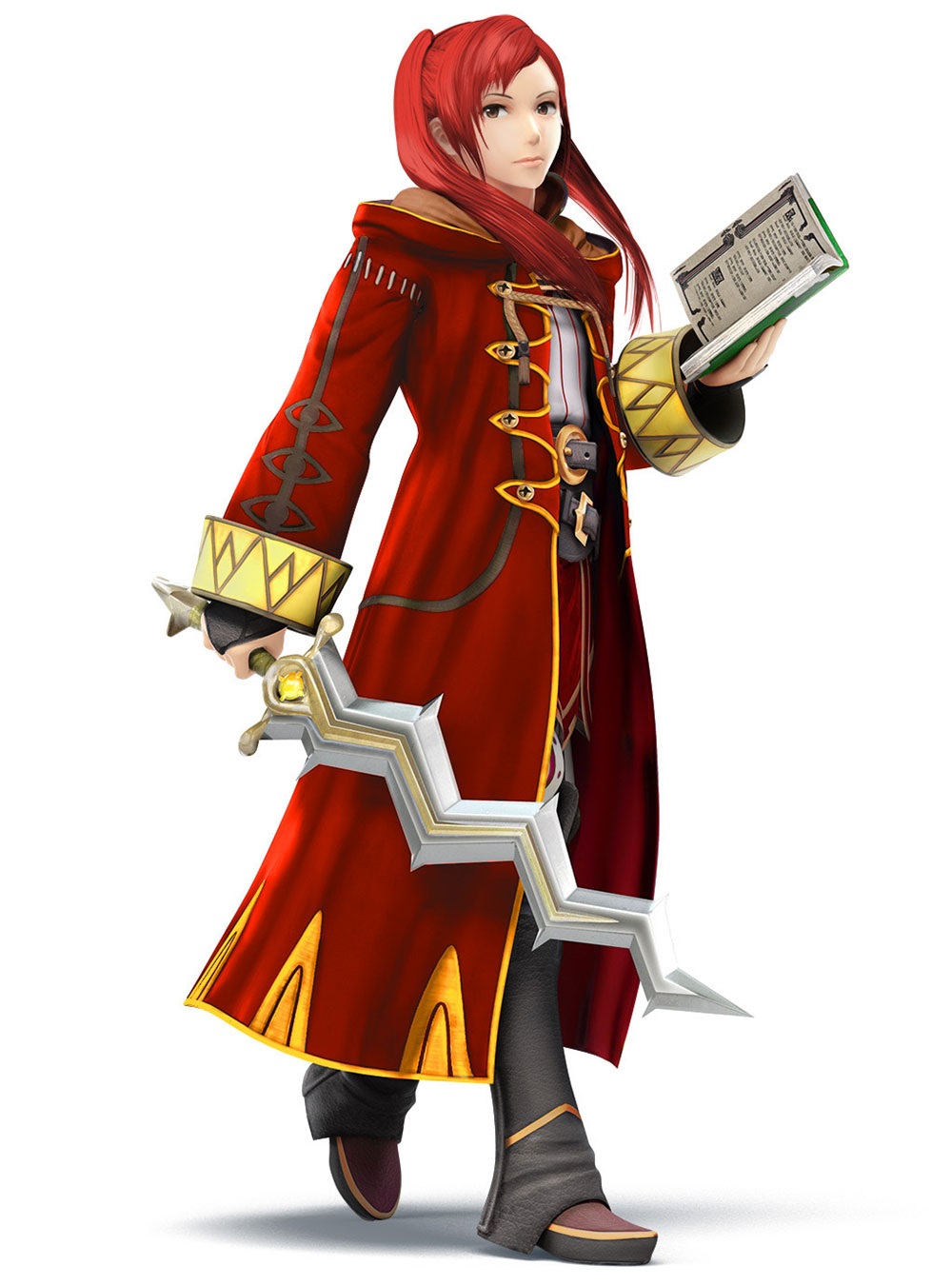 Robin (Female) Palette Swap Art from Super Smash Bros. for 3DS and Wii U