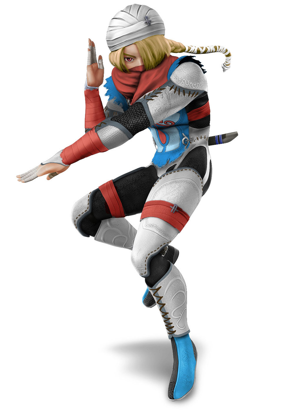 Sheik Color Swap Art from Super Smash Bros. for 3DS and Wii U
