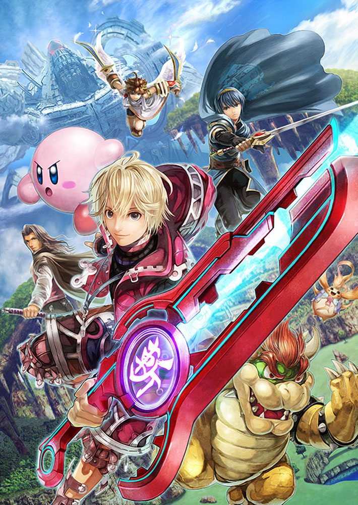Shulk Illustration from Super Smash Bros. for 3DS and Wii U