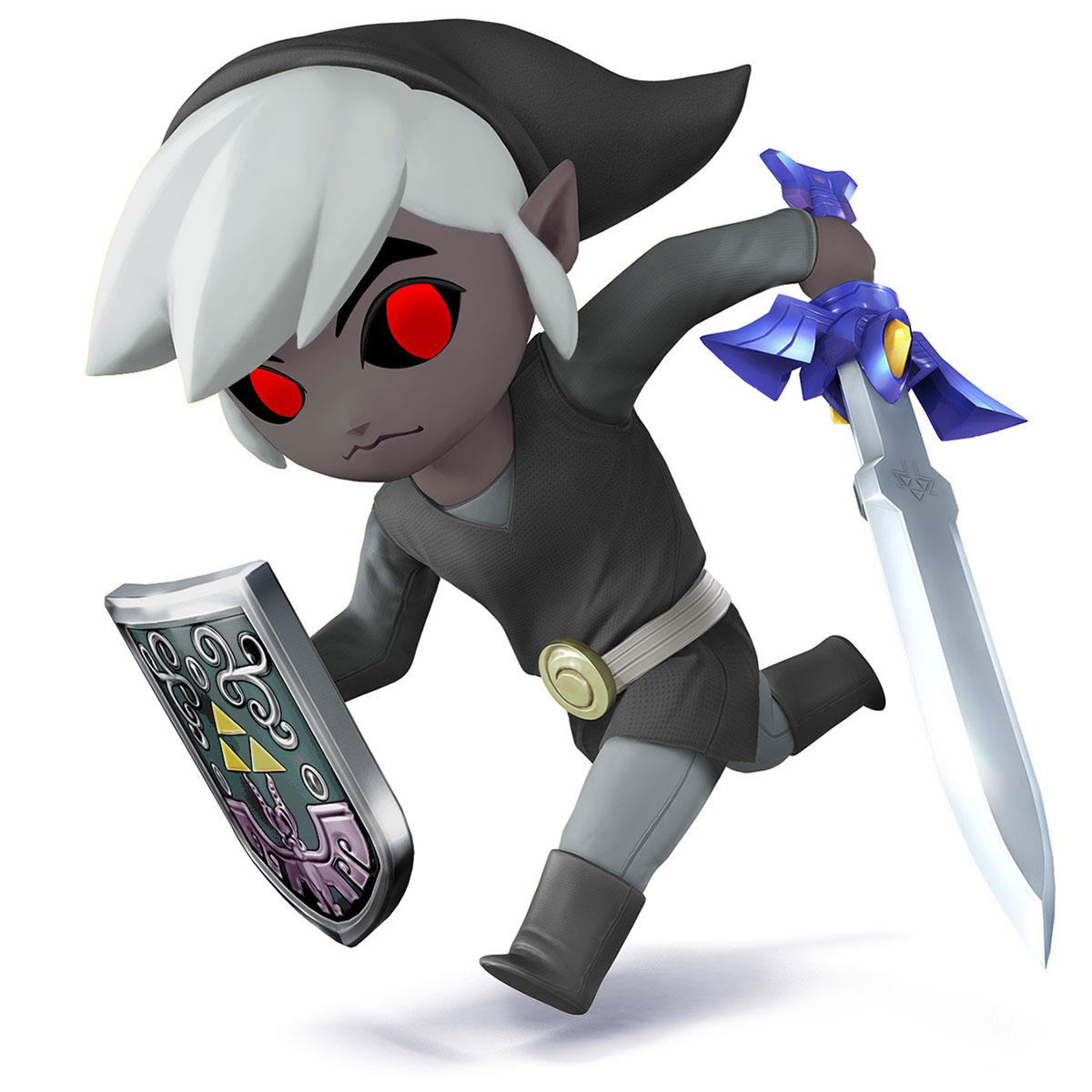 Toon Link Color Swap Art from Super Smash Bros. for 3DS and Wii U