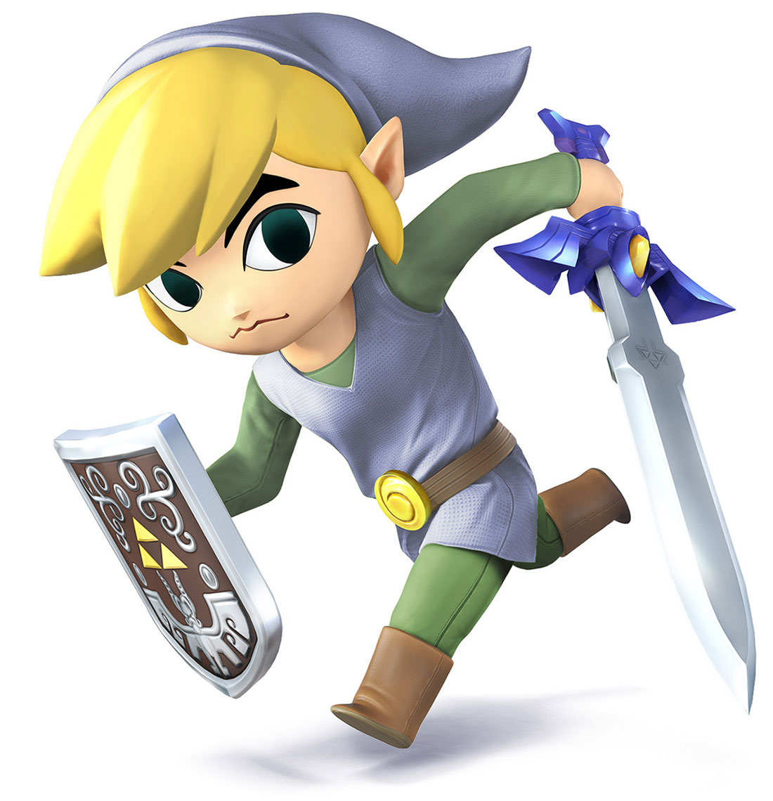 Toon Link Alt Colors Art from Super Smash Bros. for 3DS and Wii U