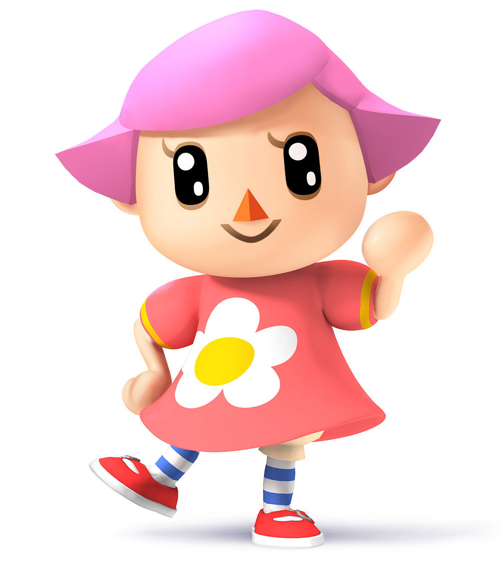 Villager Alt Art from Super Smash Bros. for 3DS and Wii U