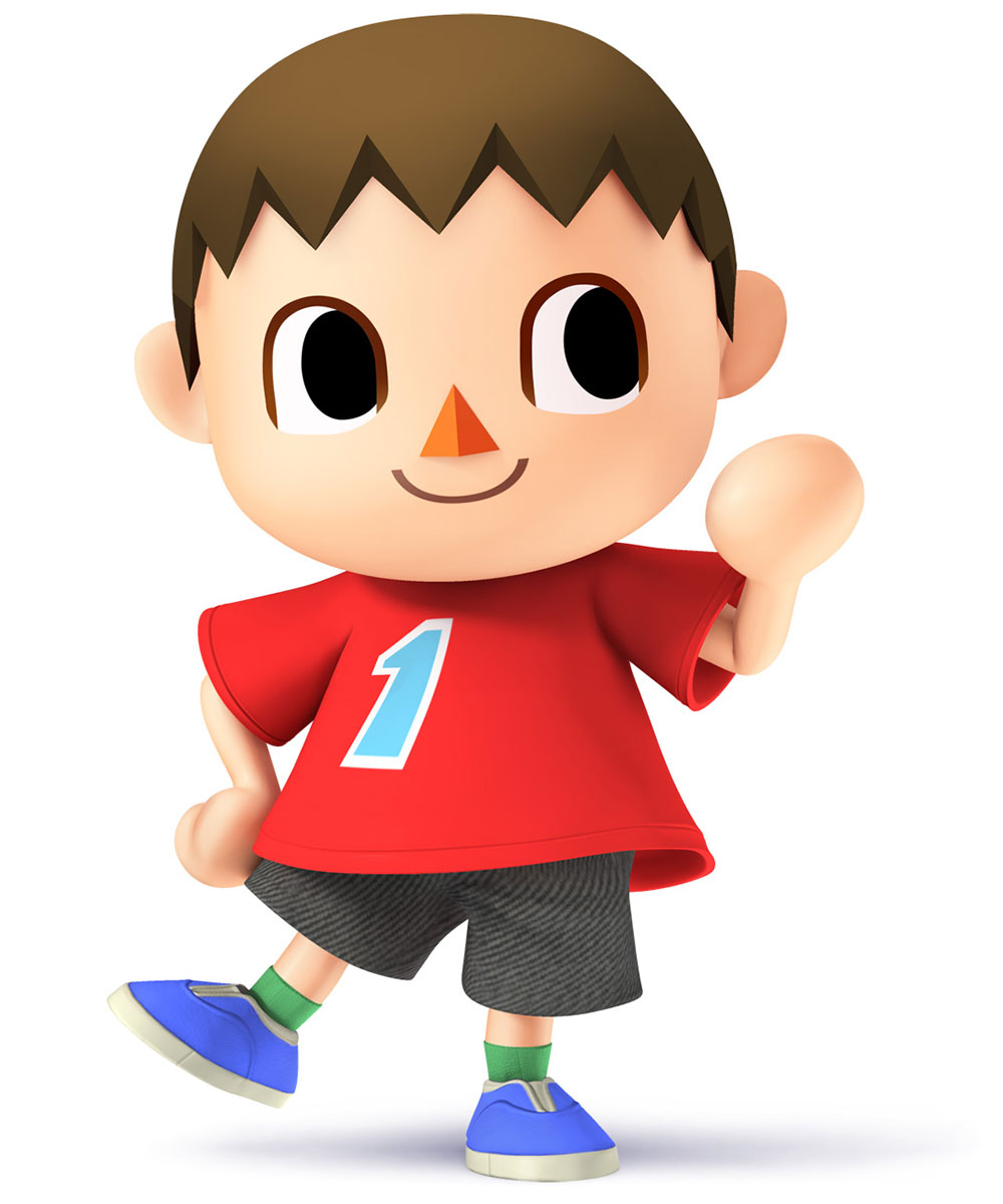 Villager Art from Super Smash Bros. for 3DS and Wii U