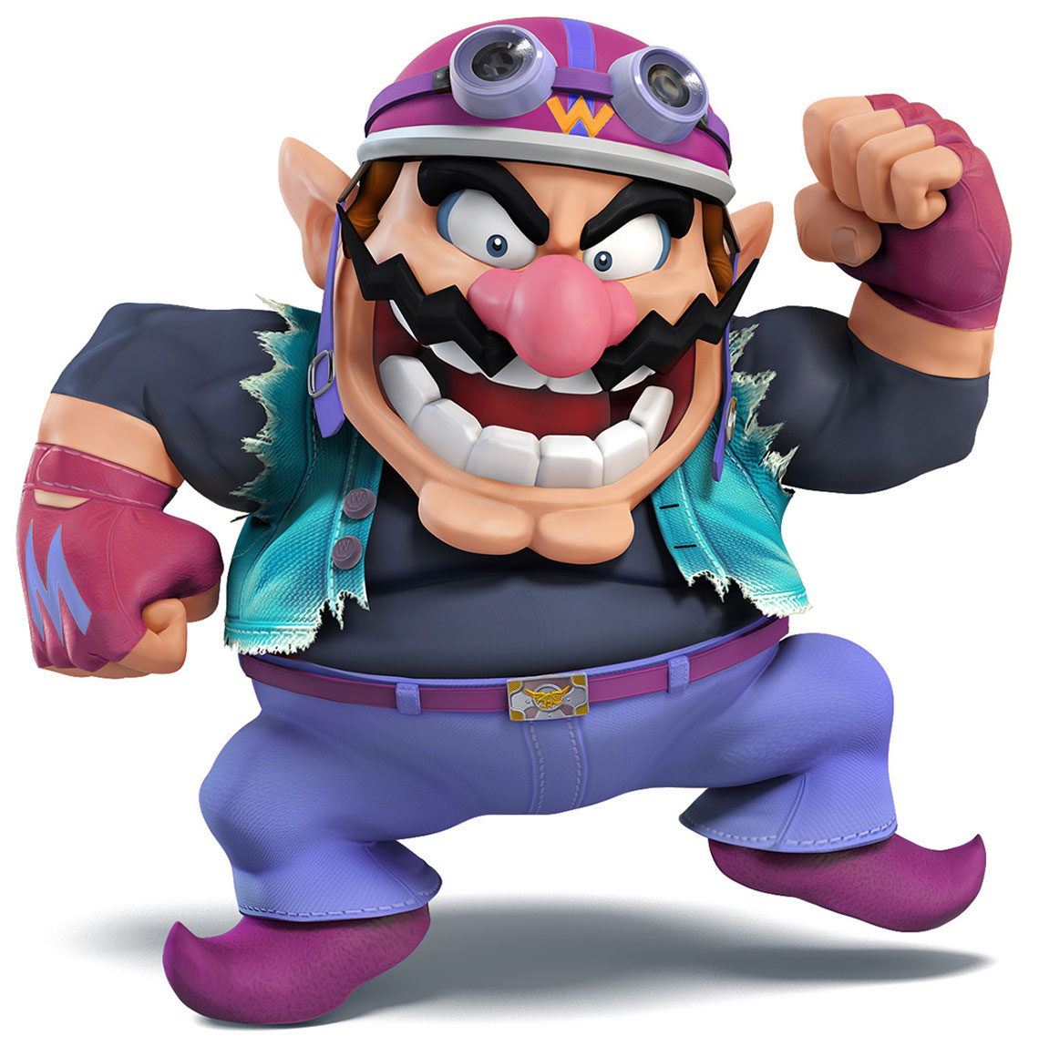 Wario Palette Swap Art from Super Smash Bros. for 3DS and Wii U