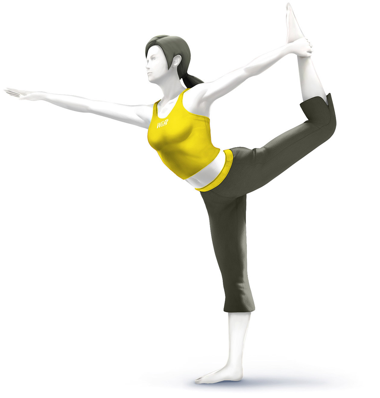 Wii Fit Trainer Palette Swap Art from Super Smash Bros. for 3DS and Wii U