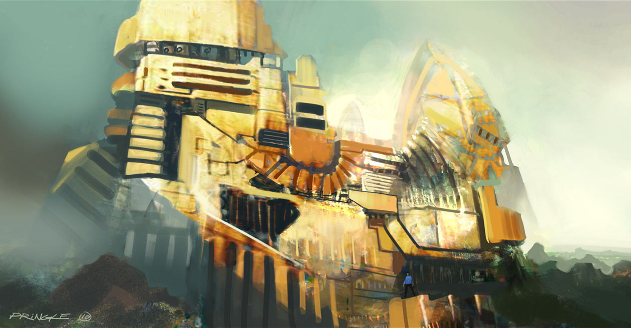 Architecture Art from Star Trek