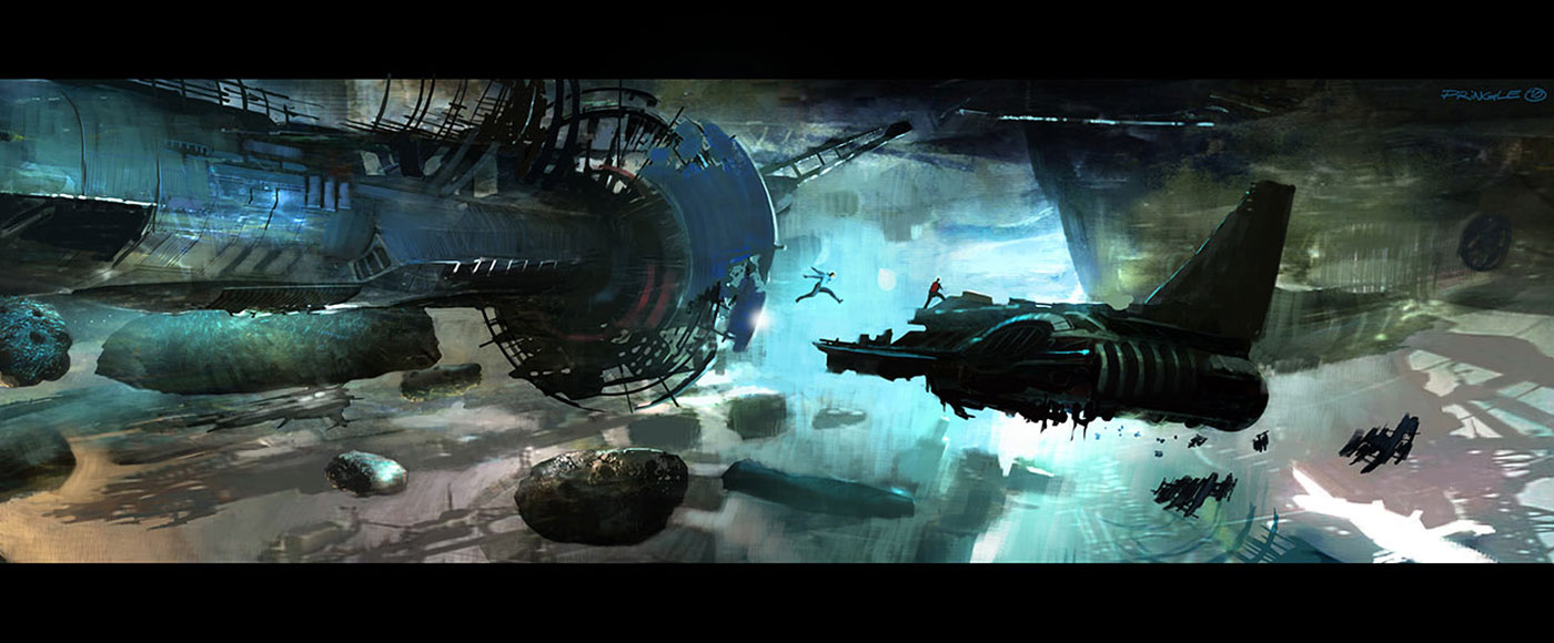 Derelict Art from Star Trek