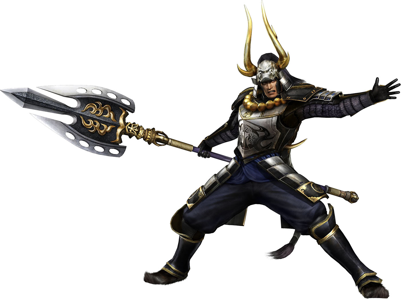 Honda Tadakatsu Art from Samurai Warriors 3