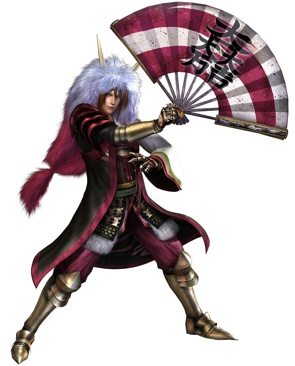 Ishida Mitsunari Art from Samurai Warriors 3