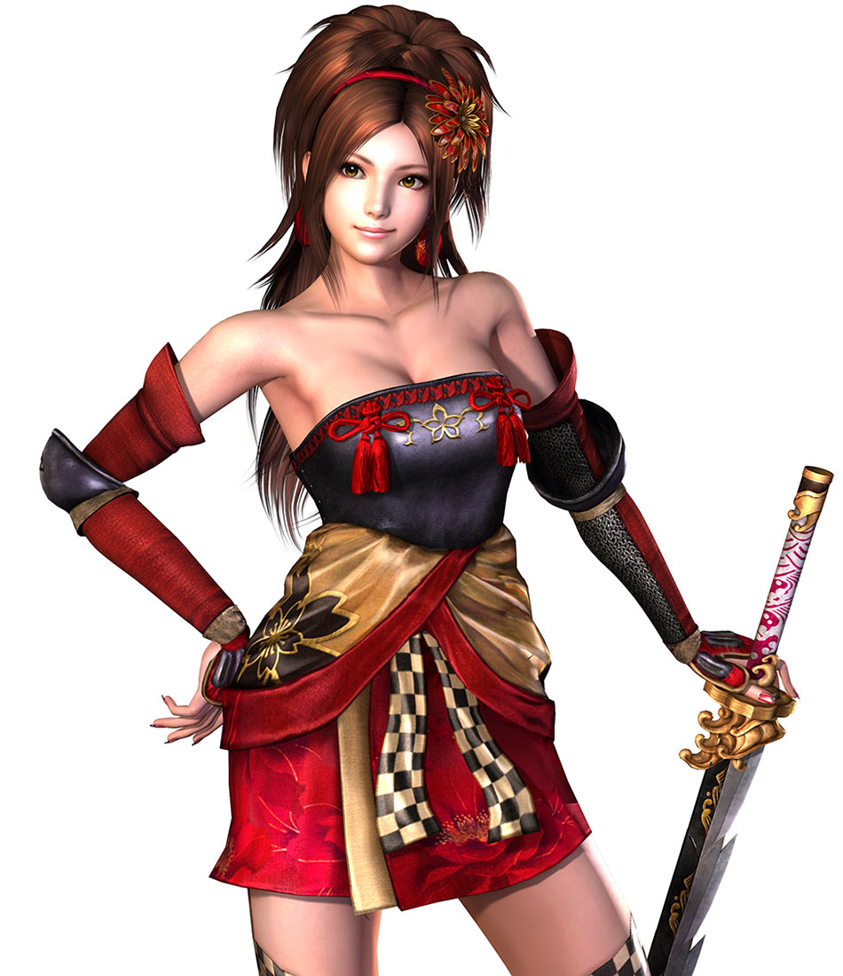 Kaihime Art from Samurai Warriors 3