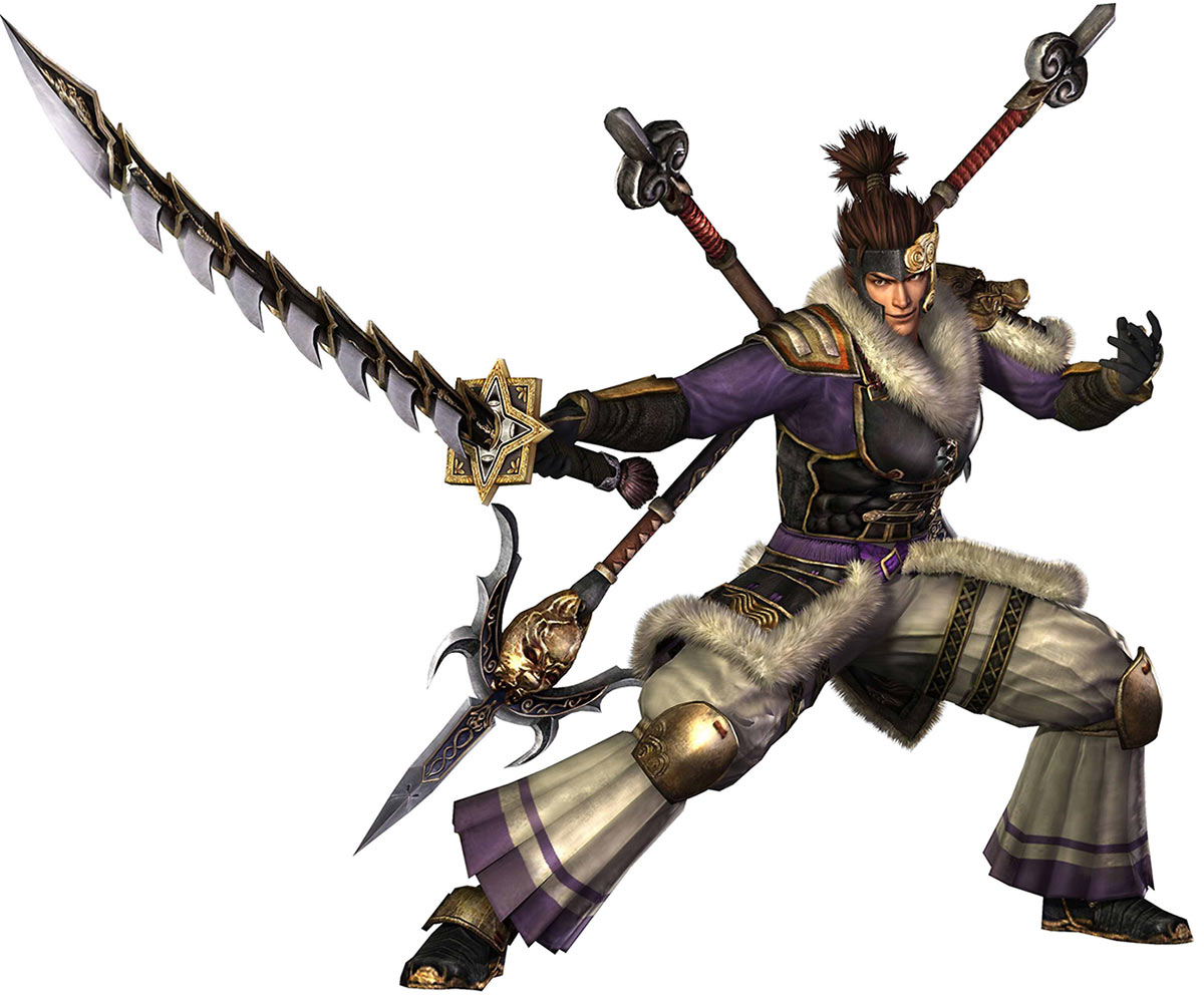 Maeda Toshiie Art from Samurai Warriors 3