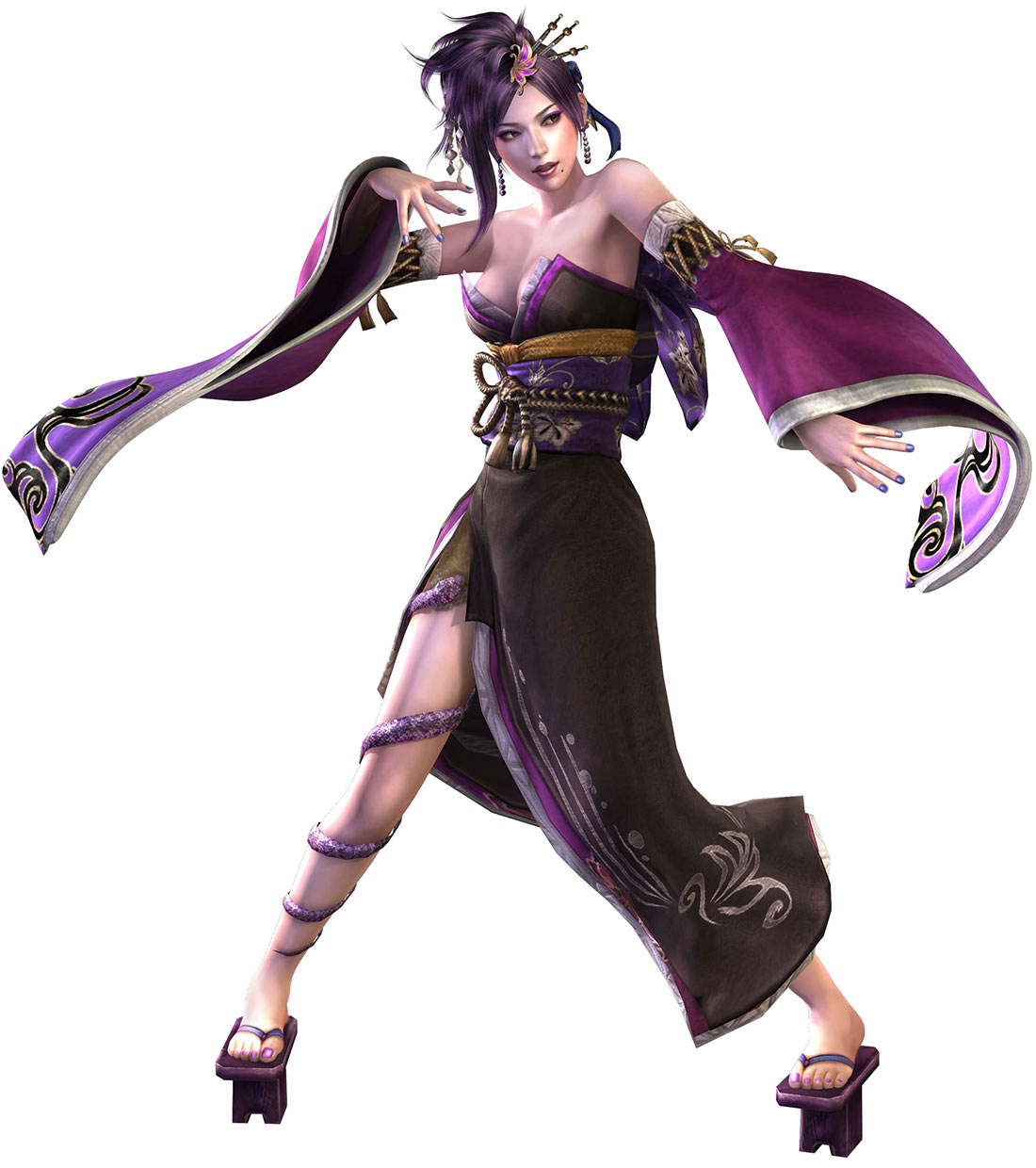 Nouhime Art from Samurai Warriors 3