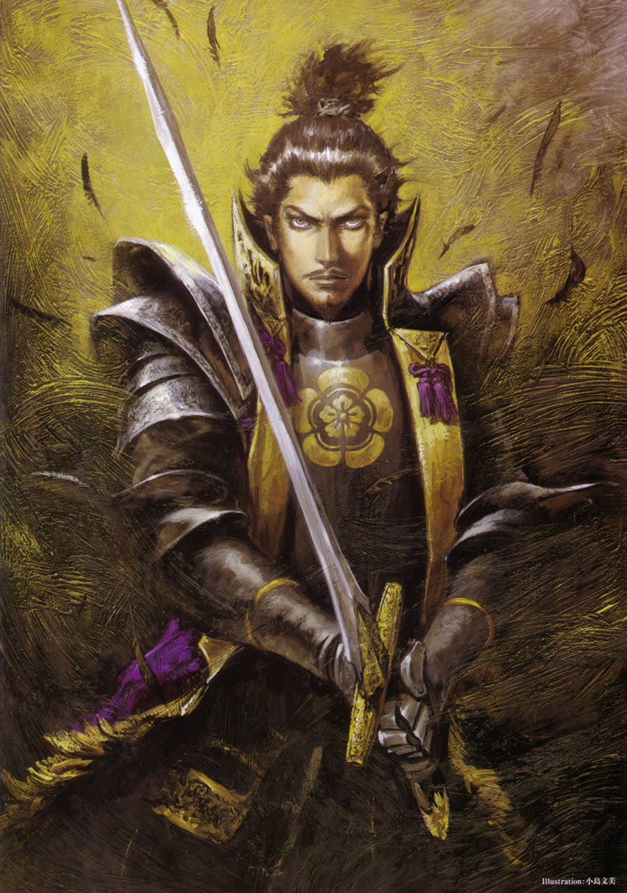 Oda Nobunaga Illustration by Ayami Kojima from Samurai Warriors 3