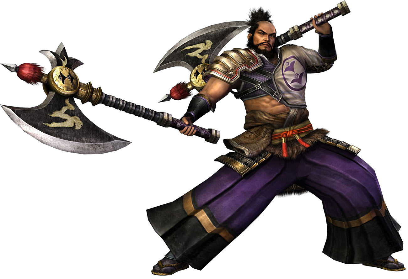 Shibata Katsuie Art from Samurai Warriors 3