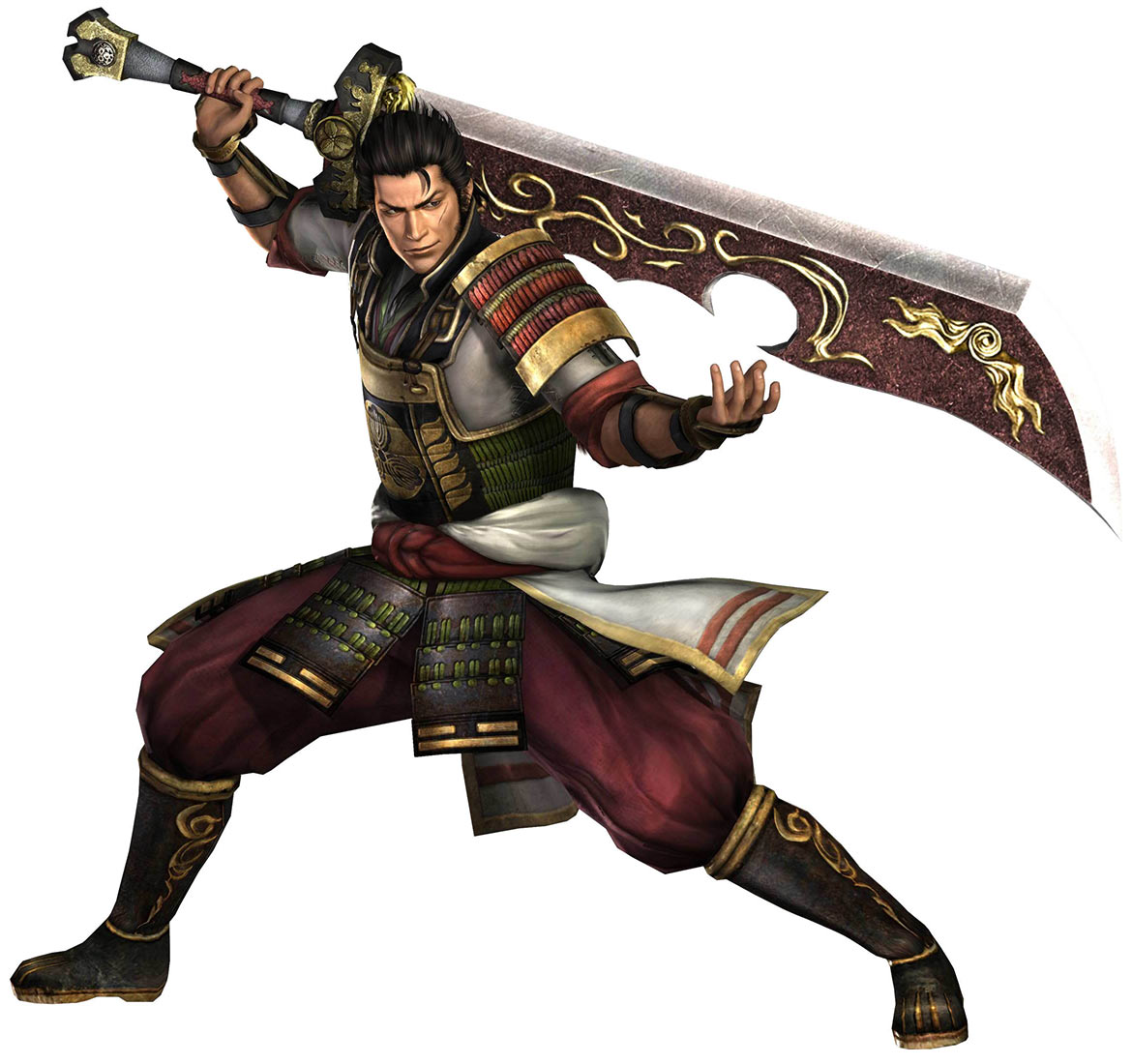 Shima Sakon Art from Samurai Warriors 3