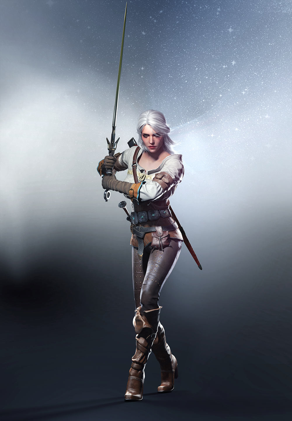 Ciri Art from The Witcher 3: Wild Hunt