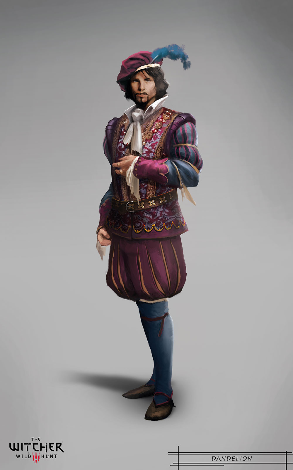 Dandelion Concept Art from The Witcher 3: Wild Hunt