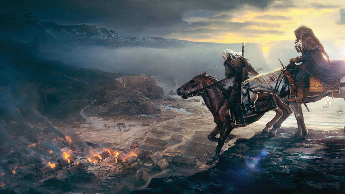 Game Informer Cover Art from The Witcher 3: Wild Hunt