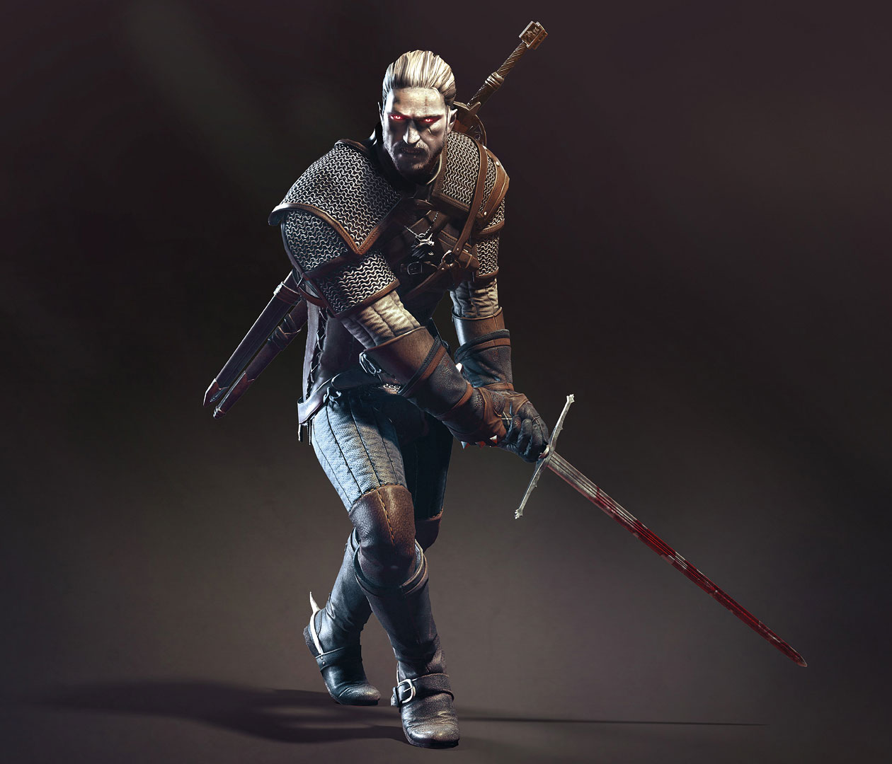 Geralt of Rivia Art from The Witcher 3: Wild Hunt