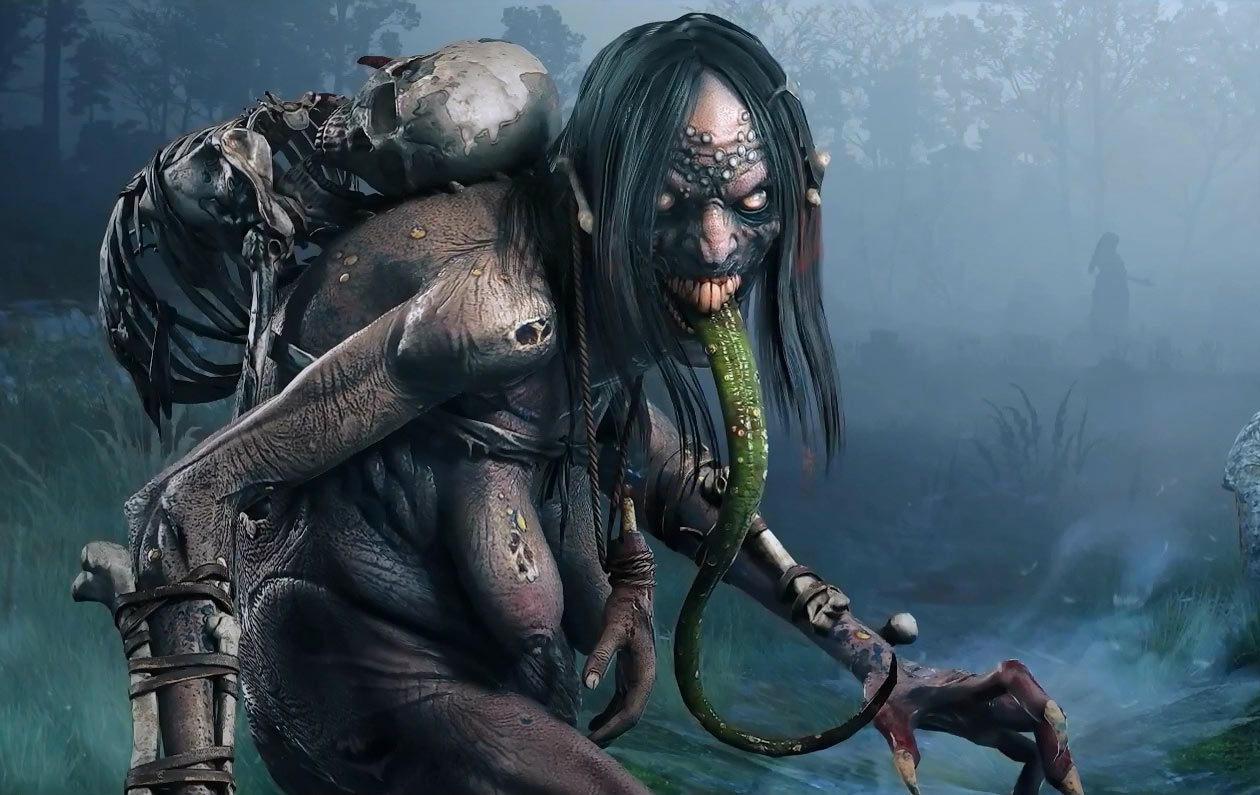 Grave Hag Art from The Witcher 3: Wild Hunt