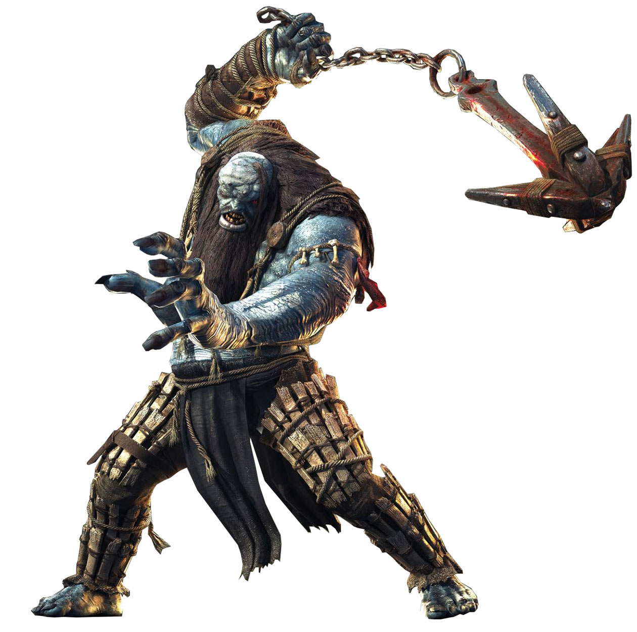 Ice Giant Swinging Weapon Art from The Witcher 3: Wild Hunt