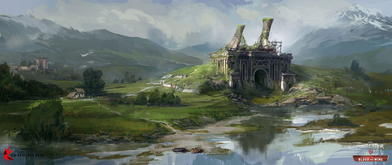 Landscape Art from The Witcher 3: Wild Hunt