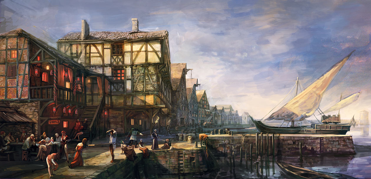 Port Art from The Witcher 3: Wild Hunt