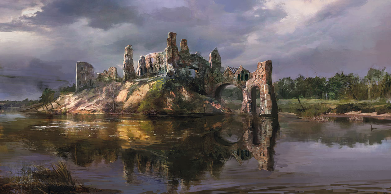 Ruins Art from The Witcher 3: Wild Hunt