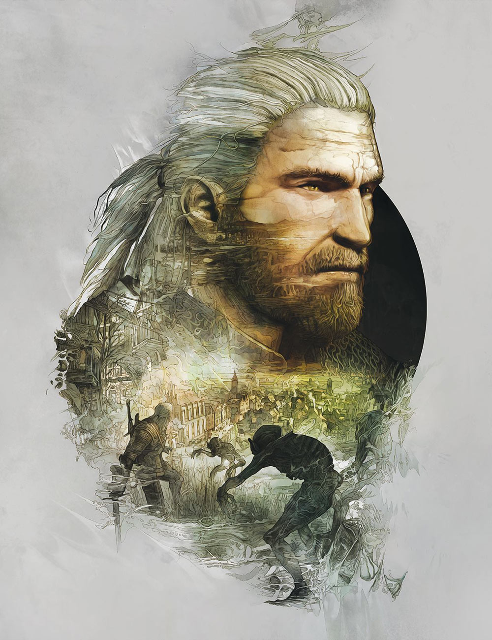 Steelbook, Novigrad, Front Art from The Witcher 3: Wild Hunt